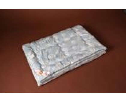Одеяло стёганое (облегченное) шерсть меринос 100%, покрытие бязь Хлопок 100% ОШп2 172*205 см.
